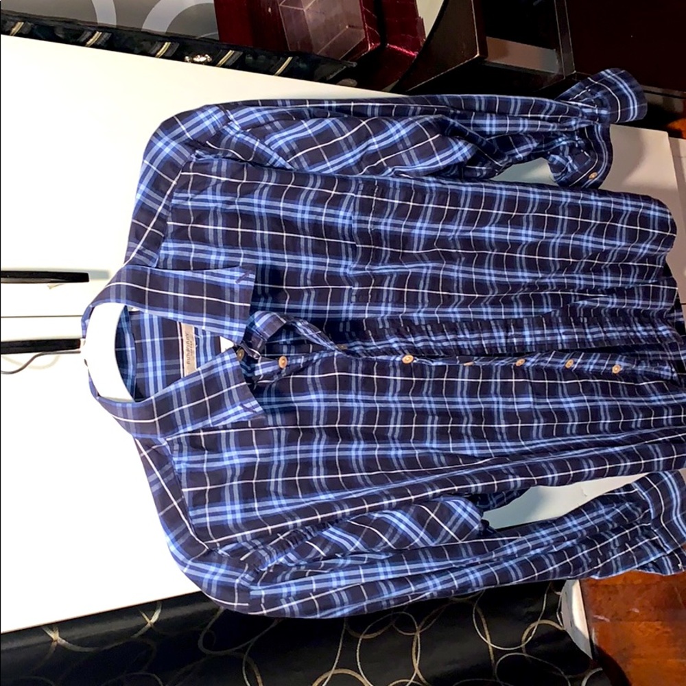 Burberry flannel worn 2 times